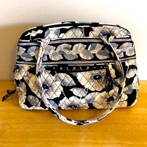 Vera Bradley Bowler Shoulder Bag Camellia Retired Pattern
